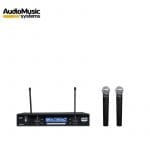 Micro sans fil UHF à 2 canaux AMS MU 302 + MM 102