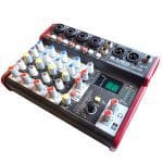 Table de mixage 4piste et carte son MEG UM-68