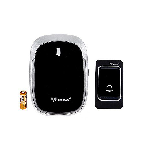 Sonnette sans fil - 32 mélodies - Noir