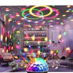 Boule jeux de lumière LED RGB bluetooth