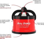 Aiguiseur de Couteaux Professionnel avec Ventouse – Image 12