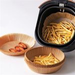 100 Papier cuisson pour air fryer 16 cm – Image 6