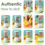 Presse-agrumes électrique portable multifonctionnel USB – Image 4