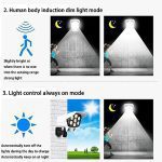 Lampe Solaire 2-en-1 avec Caméra Factice – Image 9