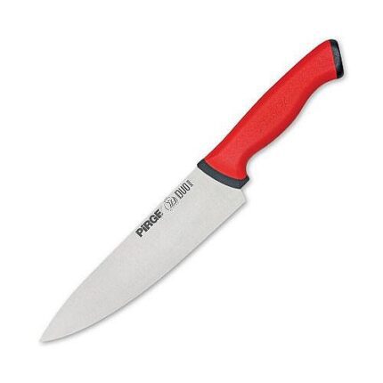 COUTEAU DUO CHEF 21CM ROUGE 34161