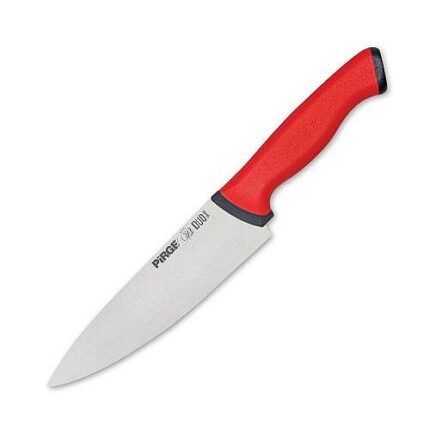 COUTEAU DUO CHEF 19CM ROUGE 34160
