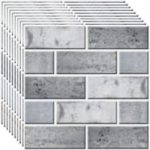 Lot 10 Panneaux Muraux Adhésifs pierre naturelle