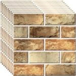 Lot 10 Panneaux Muraux Adhésifs pierre naturelle v4