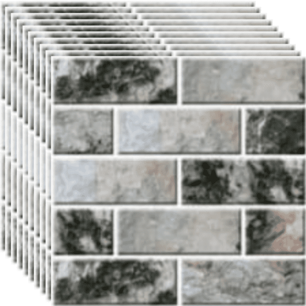 Lot 10 Panneaux Muraux Adhésifs pierre naturelle v7