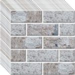 Lot 10 Panneaux Muraux Adhésifs pierre naturelle v14