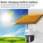 Caméra wifi 4 g avec panneau solaire – Image 5