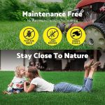 Gazon artificiel synthétique 4m*1m (25mm)