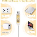 Guirlande Lumineuse USB Multicolore 100 LED RGB – Image 4