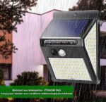 Applique Murale Solaire Extérieure avec Détecteur de Mouvement tunisie