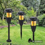 lampes à flamme solaire pour jardin – Image 3
