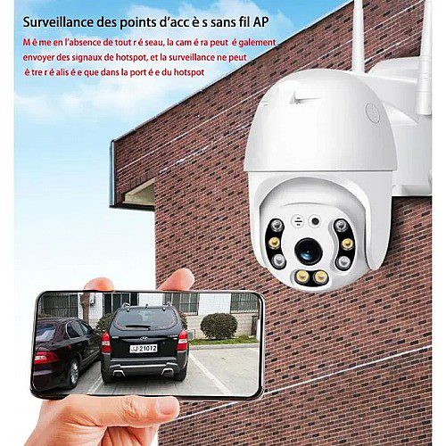 Caméra de surveillance extérieur wifi 360 Caméra de surveillance extérieur wifi 360
