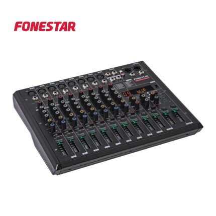 Table de mixage 8 canaux avec lecteur enregistreur usb