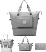 Sac de voyage pliable GRIS – Image 4