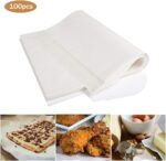 Papier cuisson 100Pcs Feuilles Sulfurisé blanchis de 38*60cm – Image 10