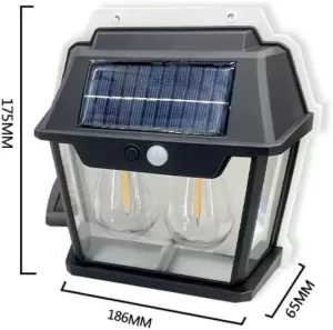 Applique Murale Solaire – Éclairage Intelligent pour l'Extérieur – Image 6
