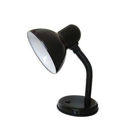 Lampe de Bureau en Métal Flexible noir