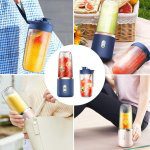 Mixeur Blender portable Rechargeable vert – Image 3