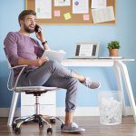 Corbeille Métallique. Poubelle de Bureau à Papier Gris Métallisée
