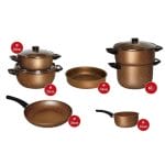 Batterie de Cuisine 10 Pièces Cook'art Granite