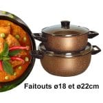 Batterie de Cuisine 10 Pièces Cook'art Granite BRONZE – Image 3