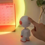 Astronauts Starry Sunset Lamp LED Rainbow Neon Night Light Projector – Image 3