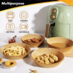 Papier cuisson airfryer rond 50 pcs