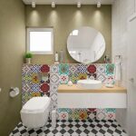 Carreaux Adhésifs Mural Autocollant en PVC 30CM*30CM - Color: IZMIR – Image 3