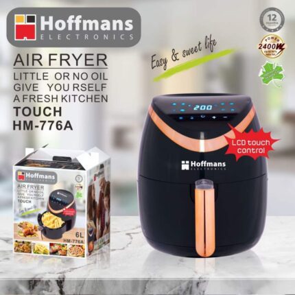 airfryer 6lt hoffman 2400 watt