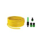 Kit tuyau d'arrosage 25 M - 16mm jaune