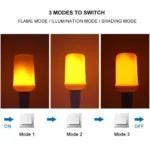 Ampoule LED effet flamme – 9w – E27 – Image 2