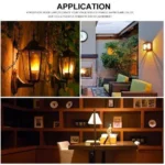 Ampoule LED effet flamme – 9w – E27 – Image 3