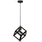 Lustre Suspension douille – E27 Cube – Image 2