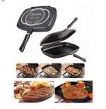 Poêle Double Face 36 cm - Granit Noir – Image 3