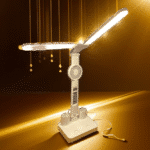 Lampe de Bureau Multifonctionnelle avec Ventilateur
