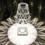 Diamond Table Lamp LED Touch Control Crystal Charging Acrylic – Image 3