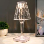 Diamond Table Lamp LED Touch Control Crystal Charging Acrylic – Image 7
