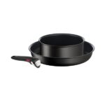 Set Tefal : Poêle et casserole - 28 cm / 20 cm + poignée amovible – Image 3