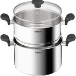 Couscoussier en inox Tefal Primary - 24 cm / 6.7L (E3089504)