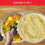 Couscoussier en inox Tefal Primary - 24 cm / 6.7L (E3089504) – Image 6