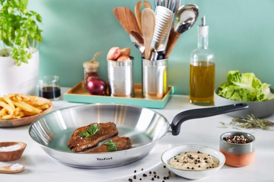 Poêle en inox Tefal Primary - 28 cm (E3080604) – Image 5