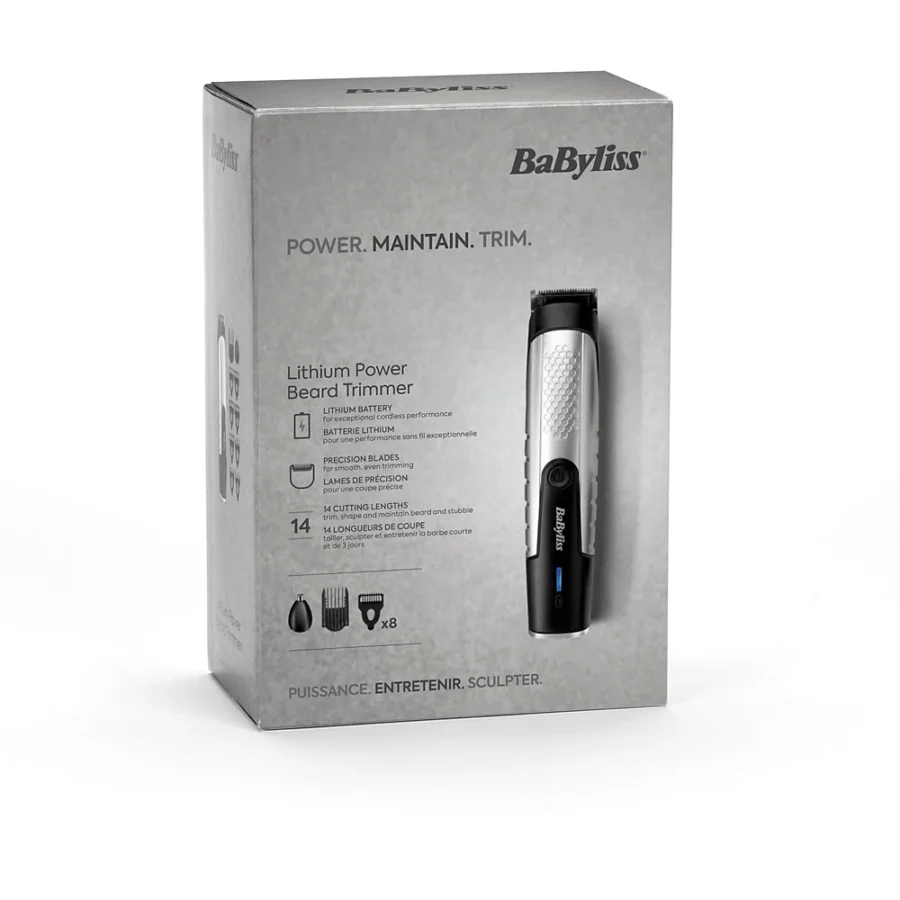 Tondeuse Babyliss Barbe Lithium T812E – Image 2