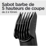 Tondeuse Babyliss Barbe Lithium T812E – Image 8