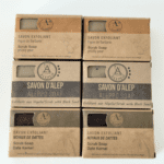 Pack de 6 Savons Exfoliants d'Alep – 3 Variétés Naturelles