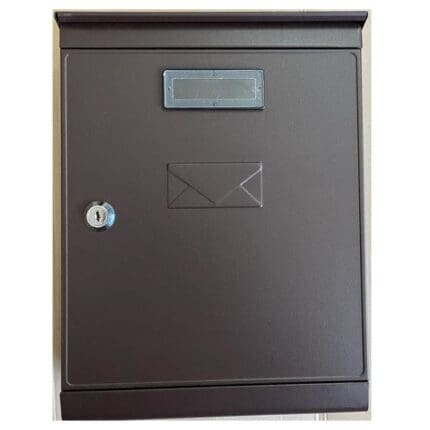 Boîte aux lettres inox EV V6 gris anthracite 300x200x60 cm