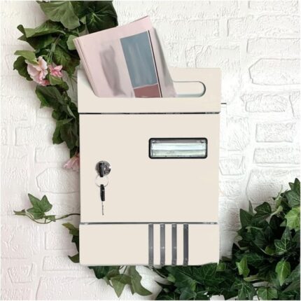 Boîte aux lettres inoxydable ivoire modèle 2500AR